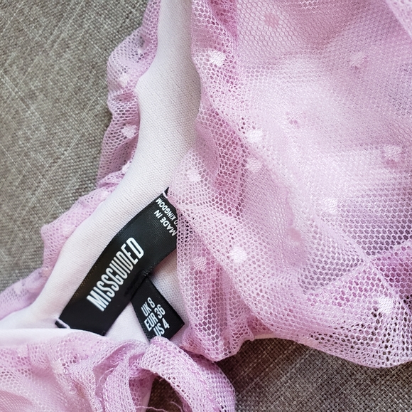@missguided lavender bralette top - Picture 2 of 3